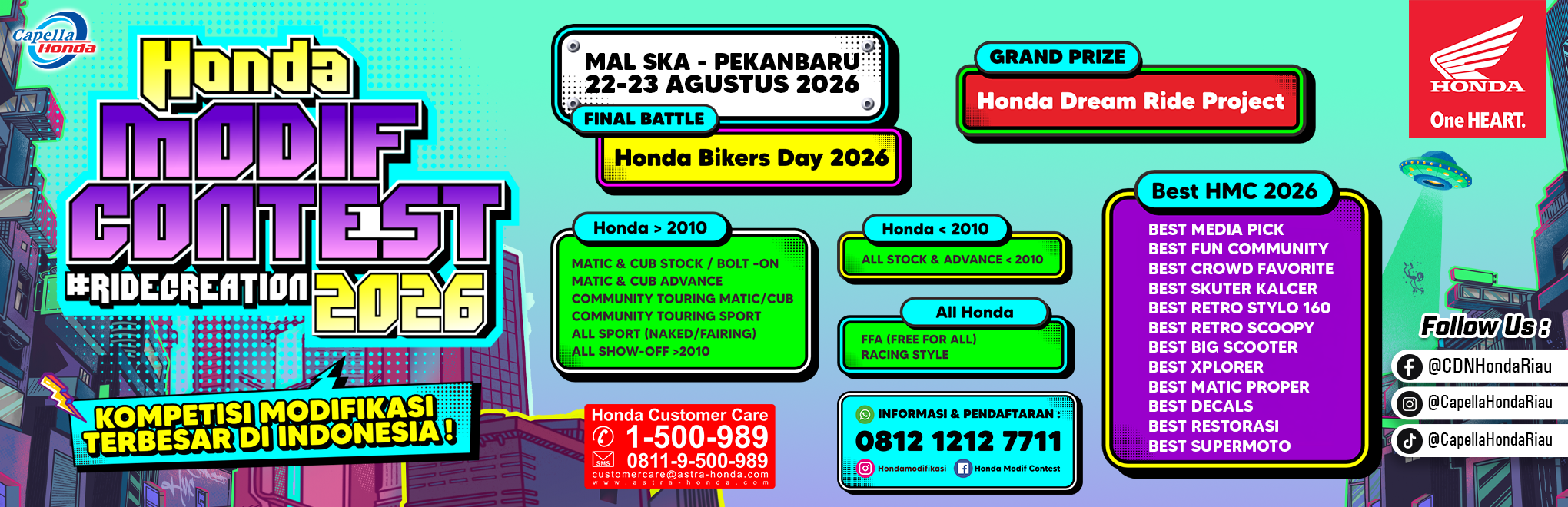 Banner Iklan Honda Capella